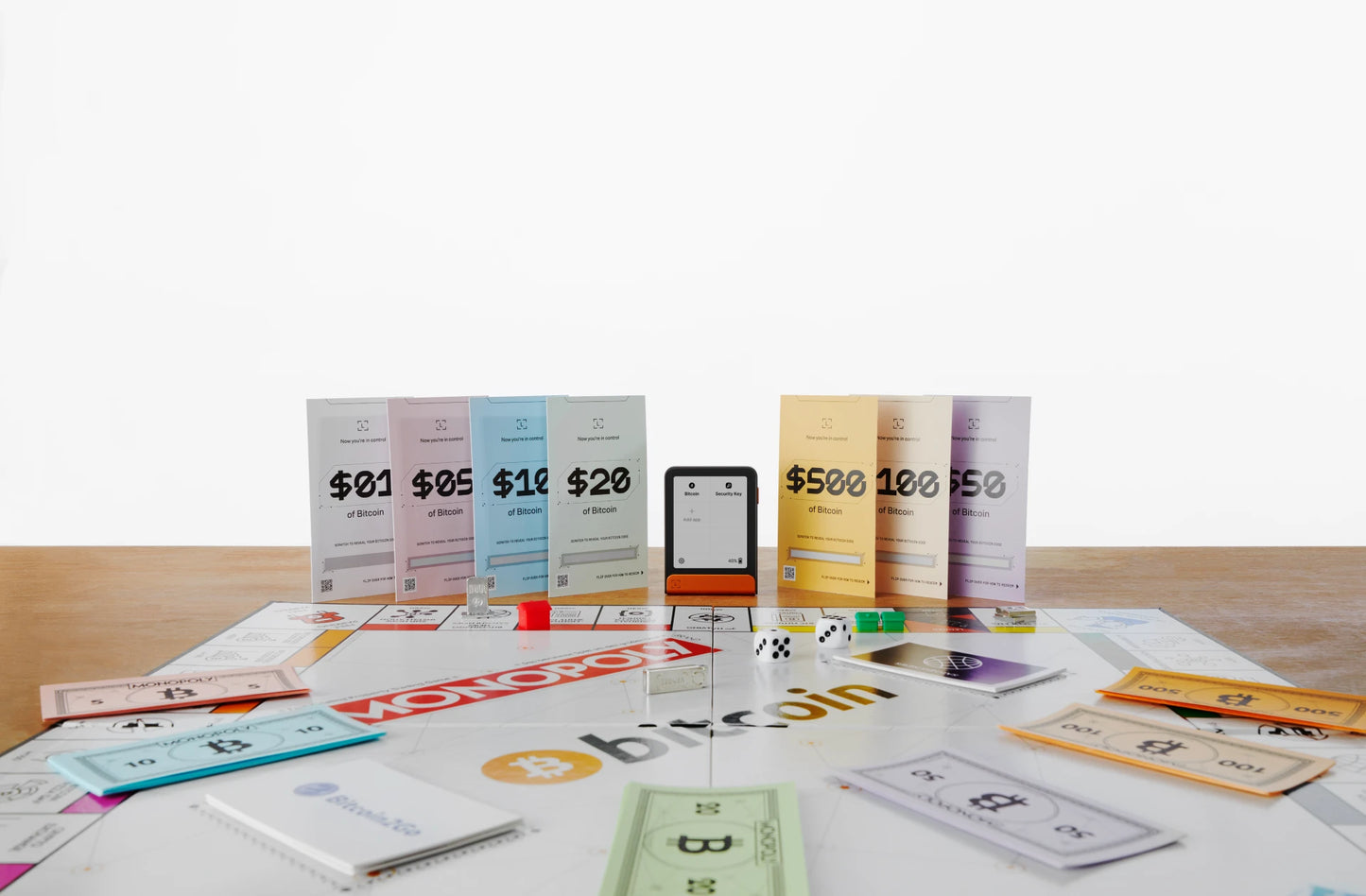 Ledger Flex™ x Monopoly Bitcoin bundle