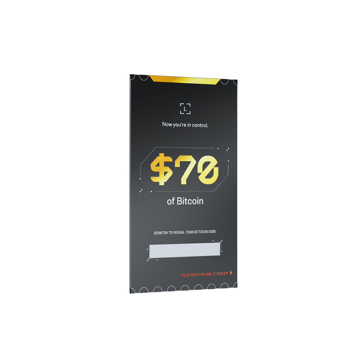 $70 of Bitcoin with Ledger Flex
