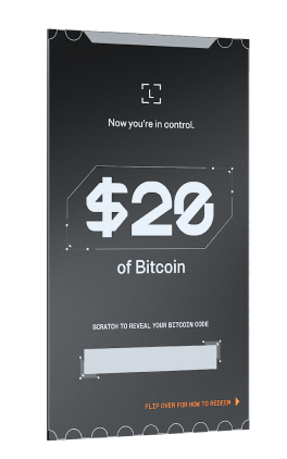$20 of Bitcoin