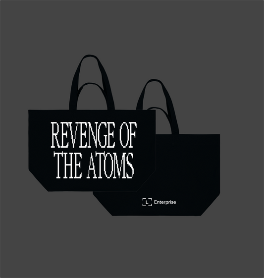 Revenge of the Atom Tote Black