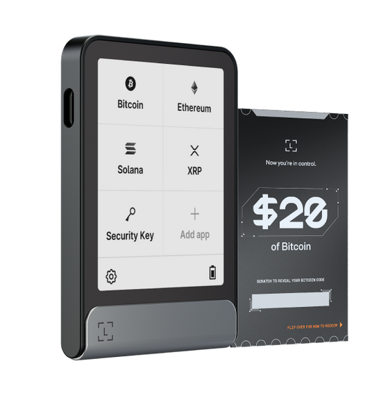 Ledger Flex + $20 of BTC