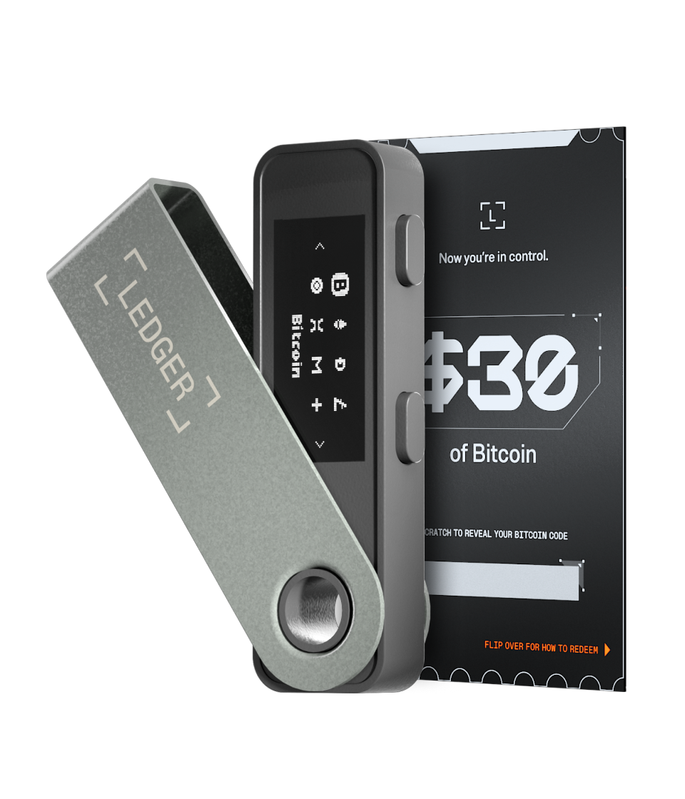 Ledger Nano S Plus + $30 of BTC